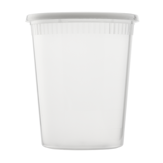 32oz Injection Molded Deli Containers with Lids - 240 ct-Karat