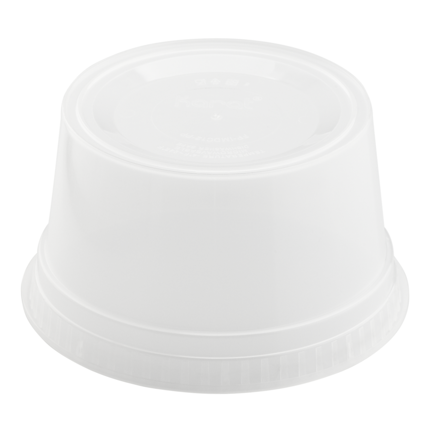 12oz Injection Molded Deli Containers with Lids - 12 oz Soup Containers - 240 ct-Karat