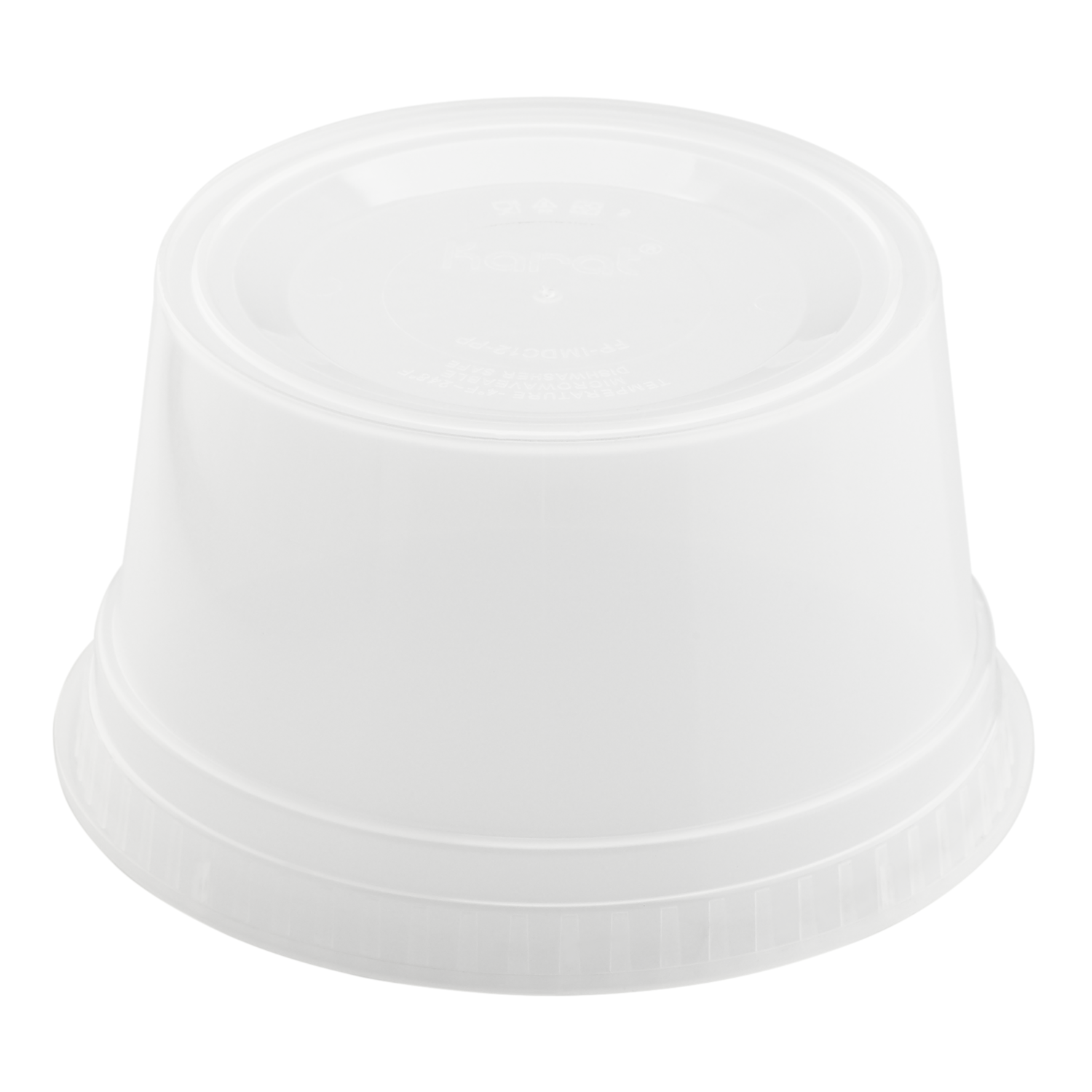 12oz Injection Molded Deli Containers with Lids - 12 oz Soup Containers - 240 ct-Karat