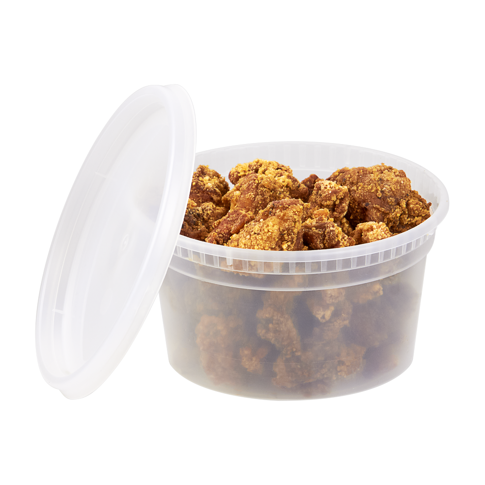 12oz Injection Molded Deli Containers with Lids - 12 oz Soup Containers - 240 ct-Karat