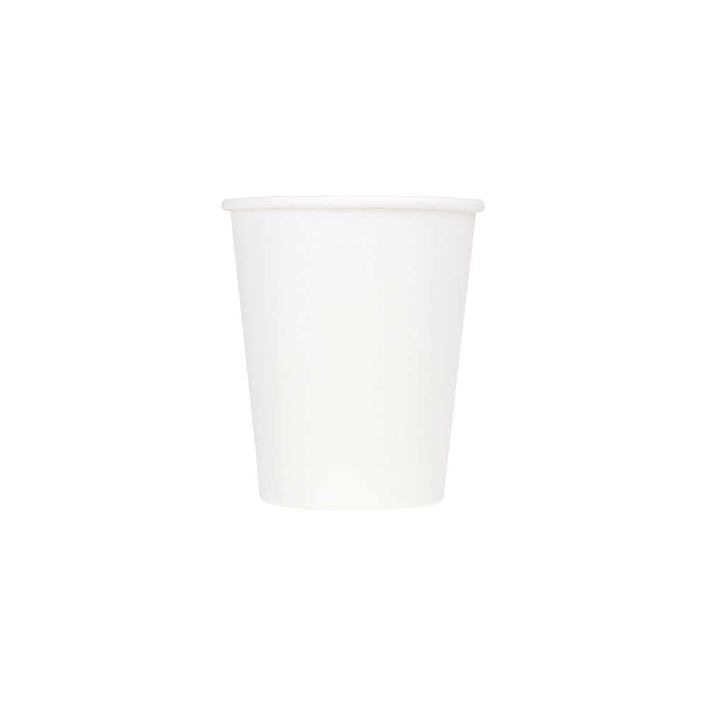 6 oz Disposable Coffee Cups - 6oz Paper Hot Cups - White (70mm) - 1,000 ct-Karat