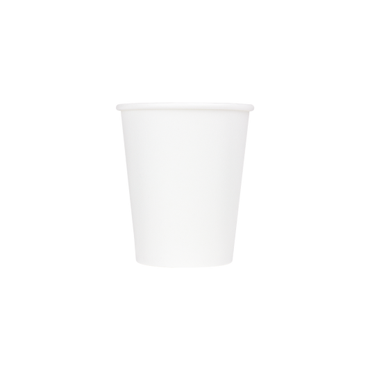 6 oz Disposable Coffee Cups - 6oz Paper Hot Cups - White (70mm) - 1,000 ct-Karat