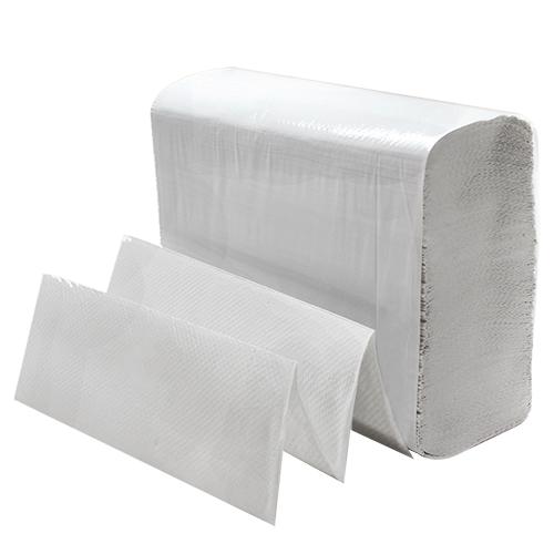 Karat white multifold paper towels for restaurants and commercial restrooms 12 packs 334 sheets each