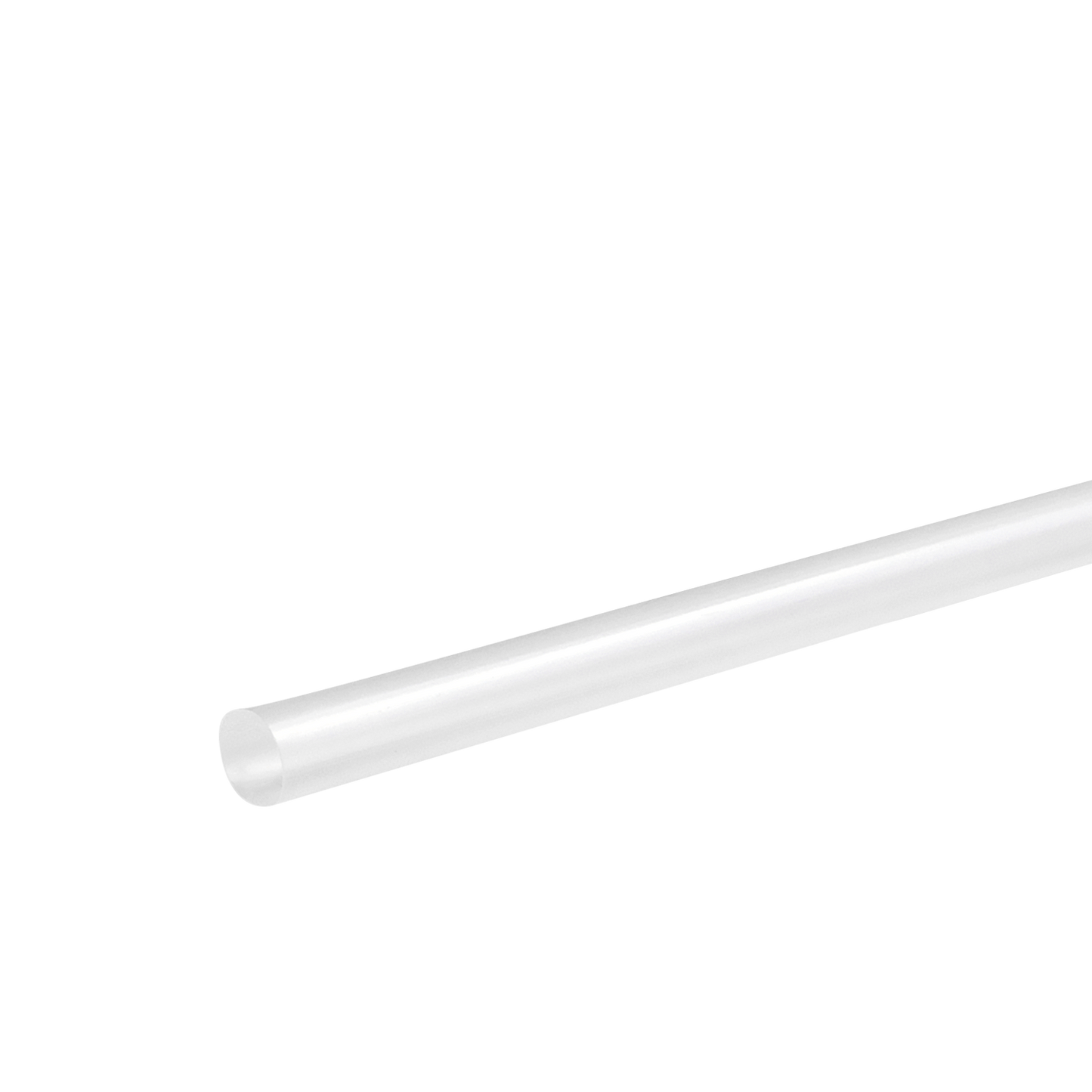 PLA Straws - Karat Earth 7.75" Jumbo PLA White Unwrapped Straws-Karat