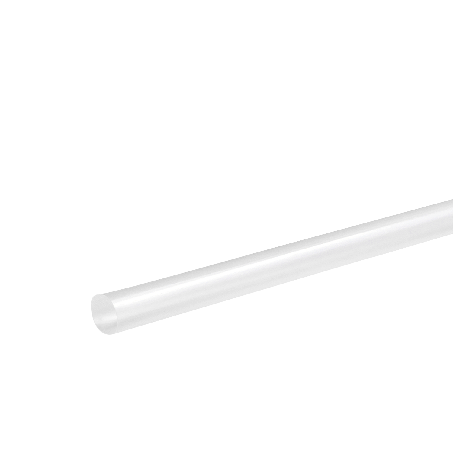 PLA Straws - Karat Earth 7.75" Jumbo PLA White Unwrapped Straws-Karat