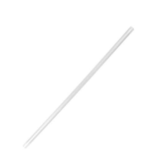 PLA Straws - Karat Earth 7.75" Jumbo PLA White Unwrapped Straws-Karat