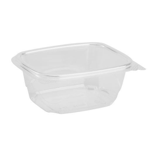 Compostable 16oz Hinged Deli Containers - Eco-Friendly Medium 16 oz Hinged Deli Box - 200 count-Karat