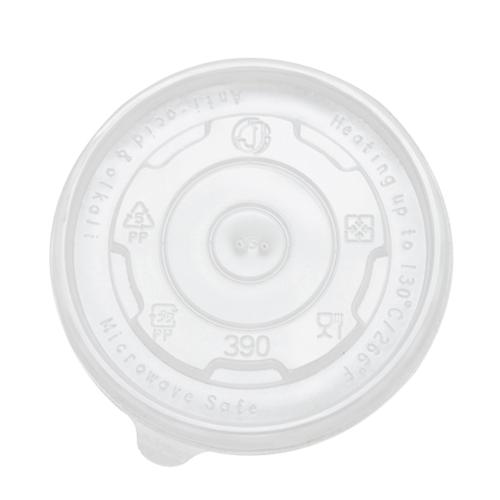 Karat 12oz food container flat lids 100mm polypropylene lids 1000 count for restaurant takeout containers