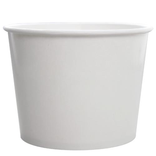 Karat 32oz paper food containers white 142mm 600 count disposable takeout bowls for restaurants and food packaging