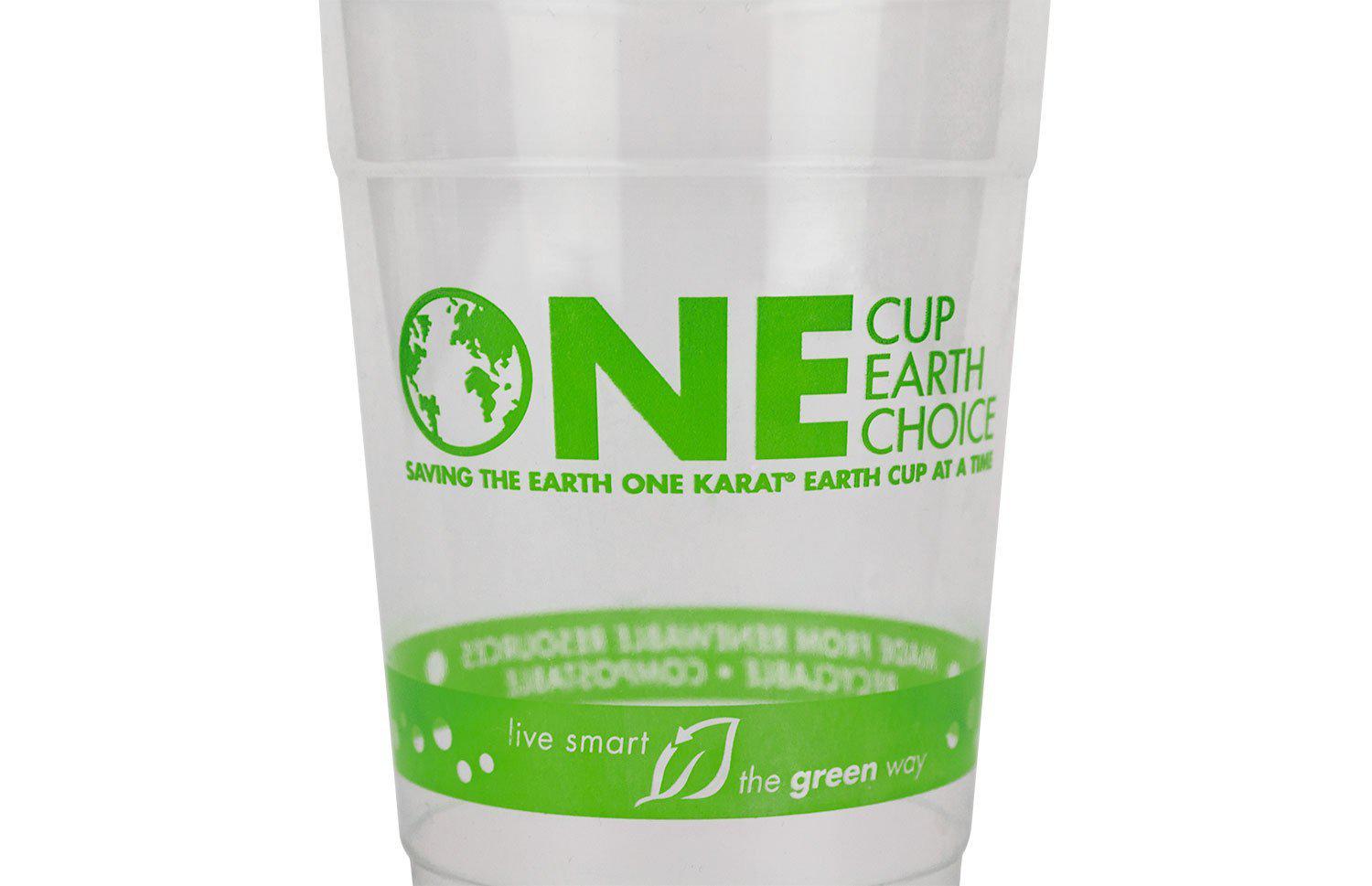 Karat Earth 24oz PLA Eco-Friendly Cup - Generic (98mm) - 600 ct-Karat