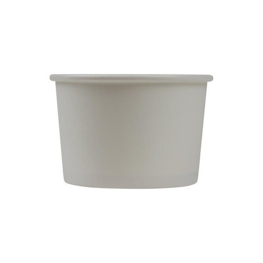 Karat Earth 4 oz. Eco-Friendly paper Food Contaienrs - White (75.3mm) - 1,000 ct-Karat