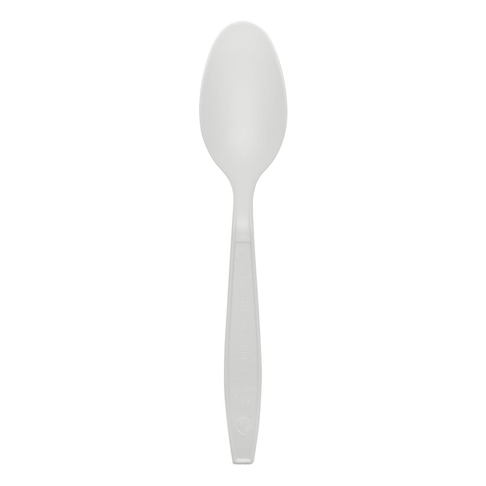 Karat Earth PLA Heavy Weight Compostable Tea Spoons - 1,000 ct-Karat