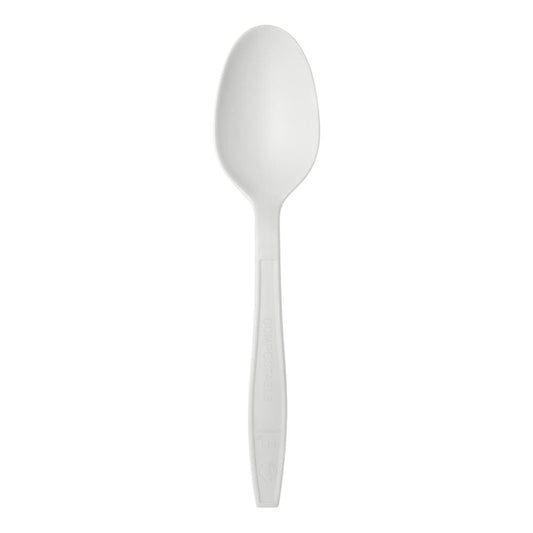Karat Earth PLA Medium-Heavy Weight Compostable Tea Spoons Bulk Box - 1,000 ct-Karat