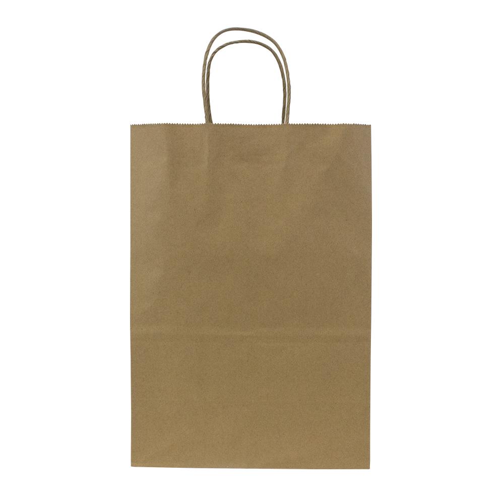 Karat Laguna (Medium) Paper Shopping Bags - Kraft - 250 ct-Karat