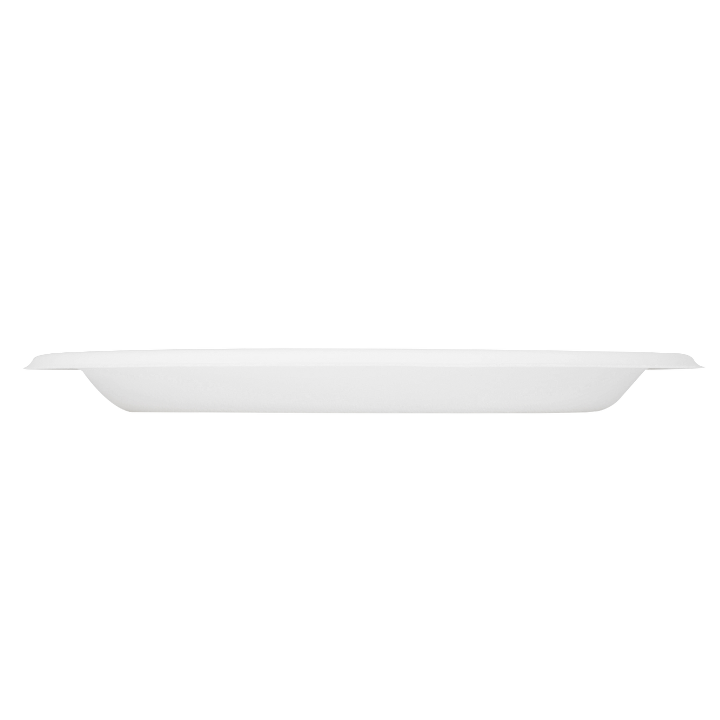 Karat Earth 9'' Compostable Bagasse Round Plates - 500 ct-Karat