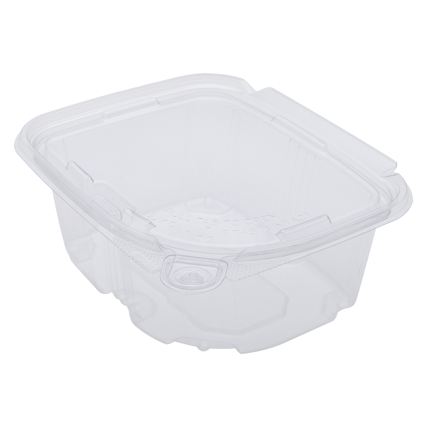 16oz Hinged Deli Containers Tamper Resistant - Medium 16 oz Hinged Deli Boxes - 200 count-Karat