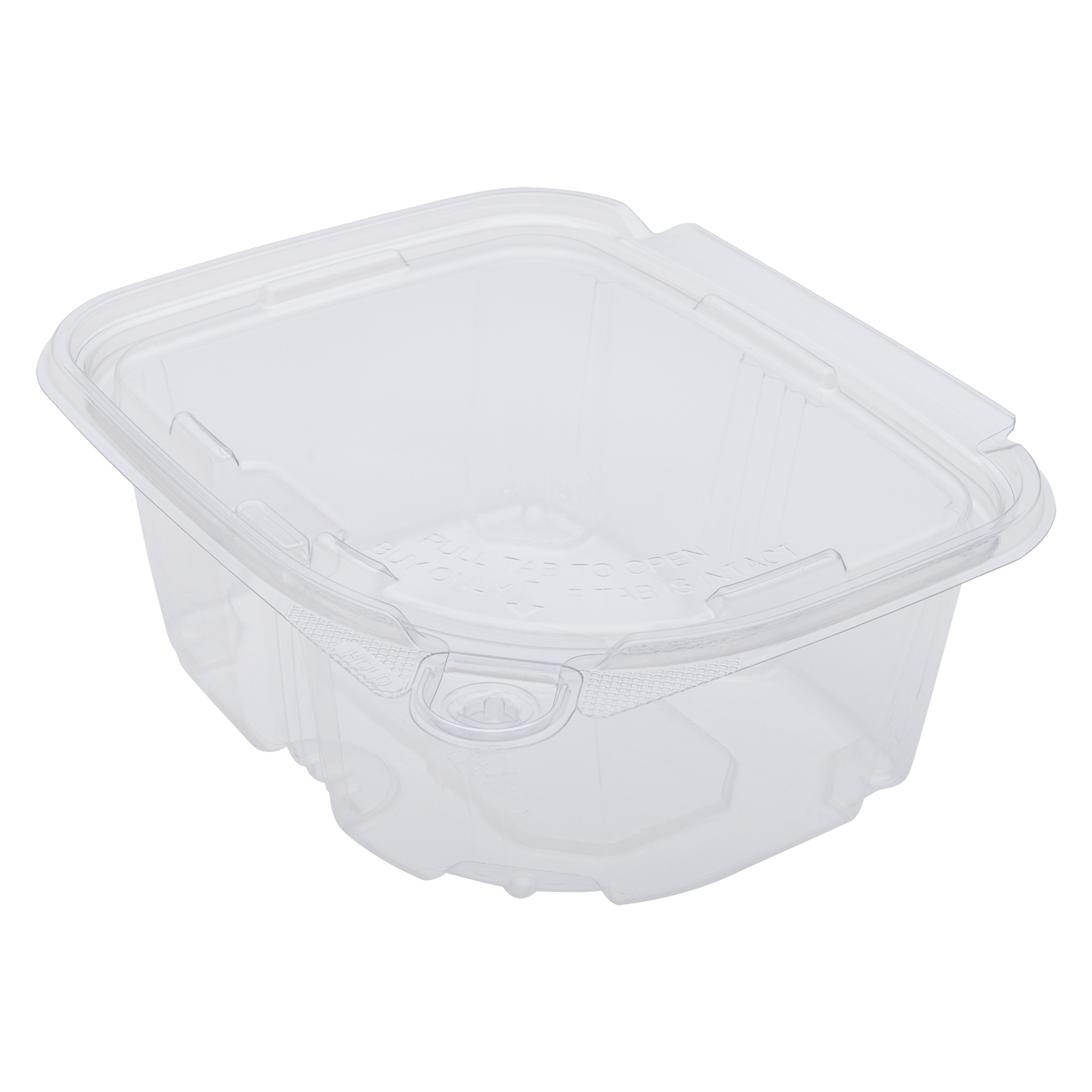 16oz Hinged Deli Containers Tamper Resistant - Medium 16 oz Hinged Deli Boxes - 200 count-Karat