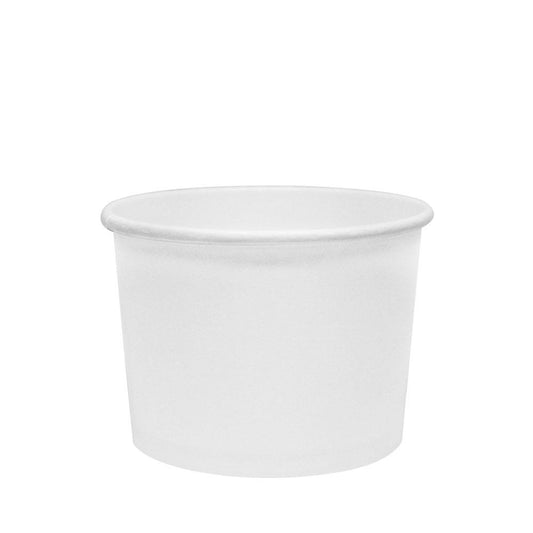 To Go Soup Containers 10/12oz Gourmet Food Cup - White (96mm) - 500 ct-Karat
