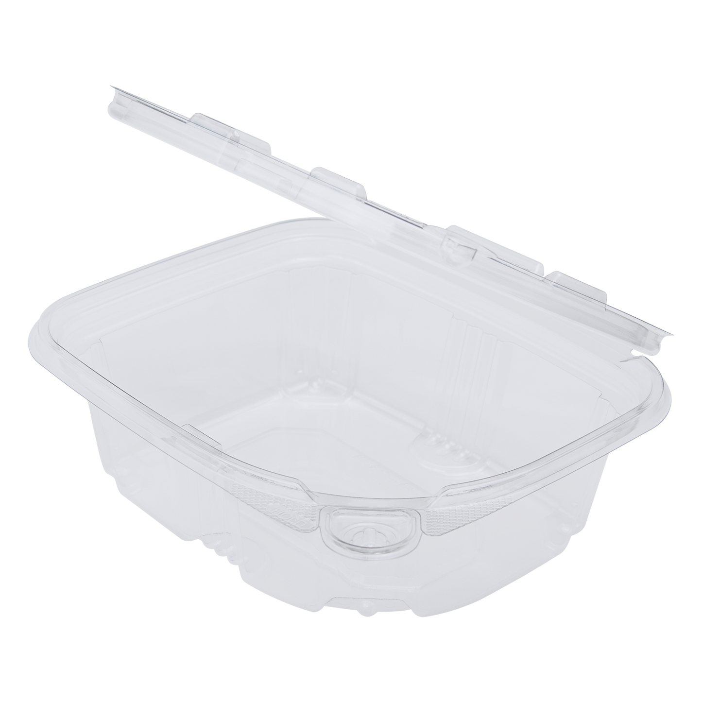 12oz Hinged Deli Containers Tamper Resistant - Medium Hinged Deli Box - 200 count-Karat