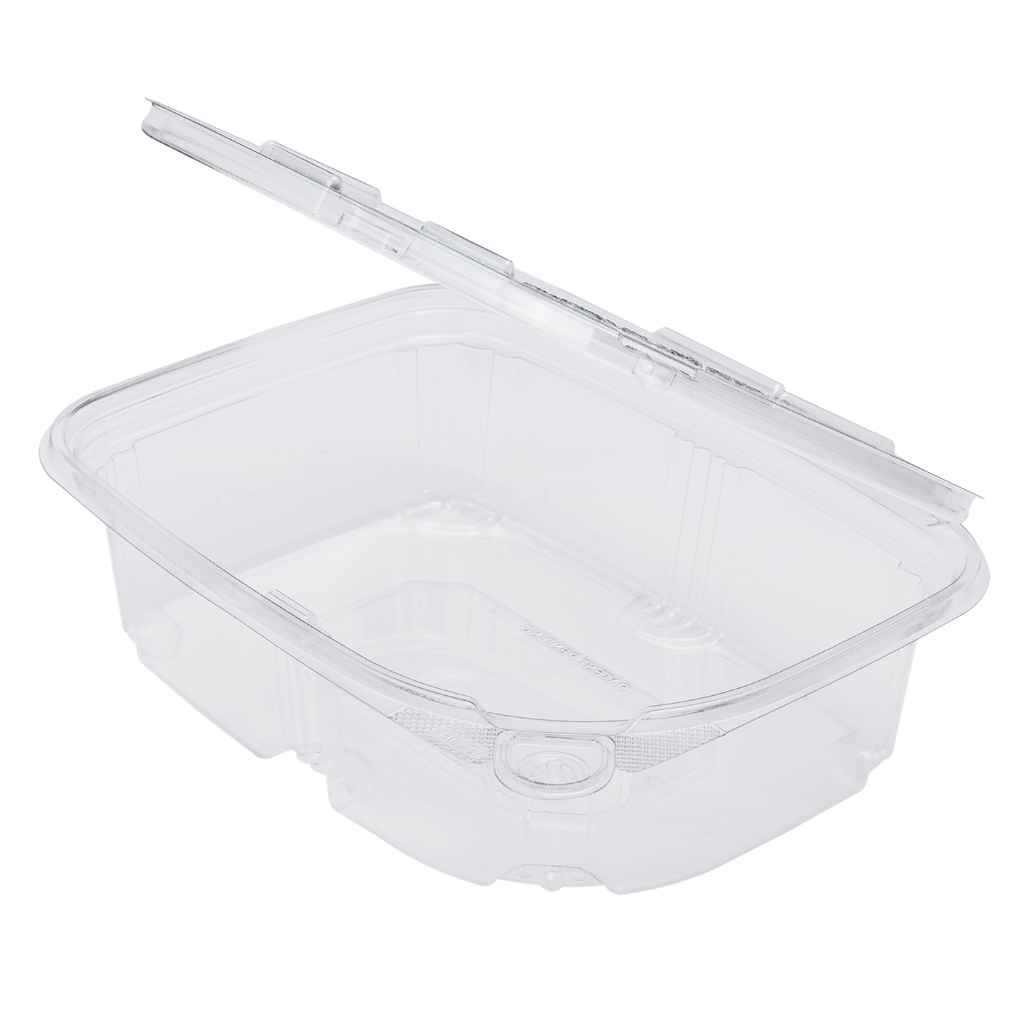 24oz Hinged Deli Containers Tamper Resistant - Large Hinged Deli Boxes - 200 count-Karat