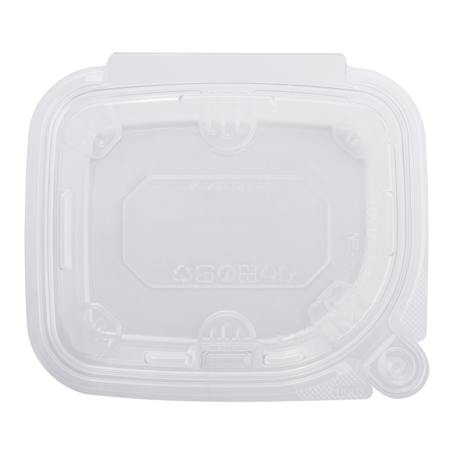 8oz Hinged Deli Containers Tamper Resistant- Small Hinged Deli Box - 200 count-Karat